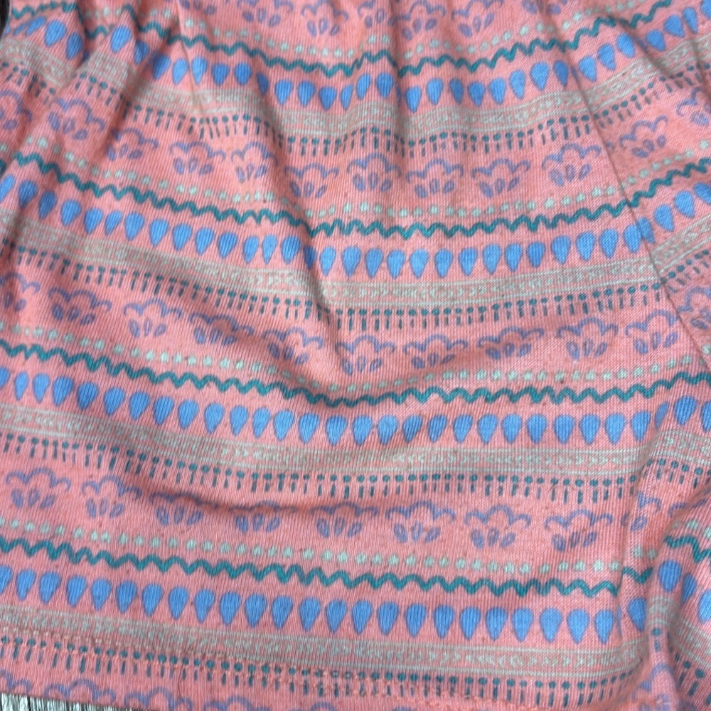 SO brand girls shorts size 7/8 pink and blue pastel colors - Picture 3 of 4